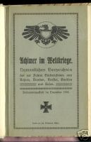 <b>Achimer im Weltkrieg</b> Verzeichnis d. Einberufenen 1916