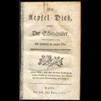 <b>anonymus</b> Der Aepfel-Dieb/ J.J. Curt 1771