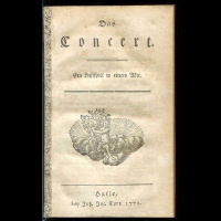 <b>anonym</b> Das Concert/ J.J. Curt 1771