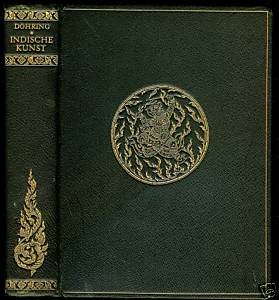 <b>D�hring</b> Indische Kunst 1925 / signed / designer binding