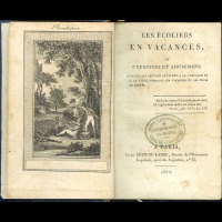 <b>anonymus</b> Les �coliers en Vacances first ed. 1812