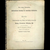 <b>Fuchs, I.L.</b> Mathematische Forschung des 19. Jahrhunderts