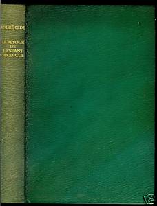 <b>Gide, A.</b> Retour de l'Enfant Prodigue / Handeinband