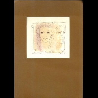 <b>Fister H. </b> Original Gouache: Lovers 2/ signed
