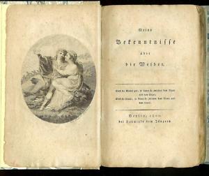 <b>Flittner</b> Meine Bekenntnisse �ber die Weiber 1800