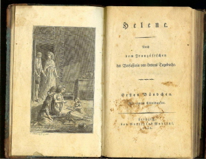 <b>Wiesenh�tten, Friederike H. von</b> Helene / dt. EA 1798