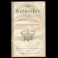 <b>anonym</b> Der Hofmeister/ J.J. Curt 1771