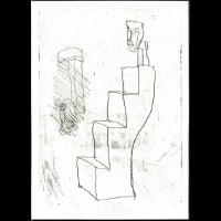 <b>Klinge, Dietrich</b> Orangerie Reinz/ signed original etching