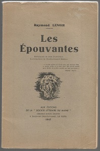 <b>Lenoir</b> Les Épouvantes 1947 1/275 Widmung
