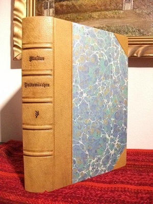 <b> HANDEINB�NDE: Halblederband - </b> Preis auf Anfrage