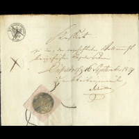 <b>DÜSSELDORF: </b> Handschrift Oberbürgermeister Schöller 1829