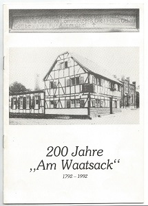 <b>Rodenbach</b> "Am Waatsack" 1792-1992/ Bergisch Gladbach